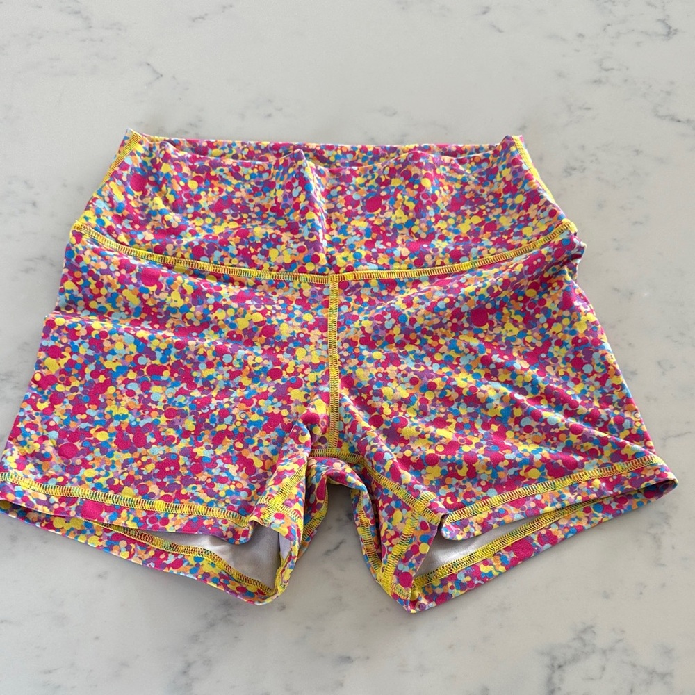 Fleo Multicolor Women's Bike Shorts